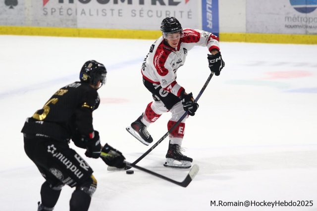 Photo hockey match Rouen - Amiens  le 10/11/2025