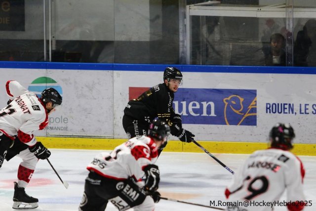 Photo hockey match Rouen - Amiens  le 10/11/2025