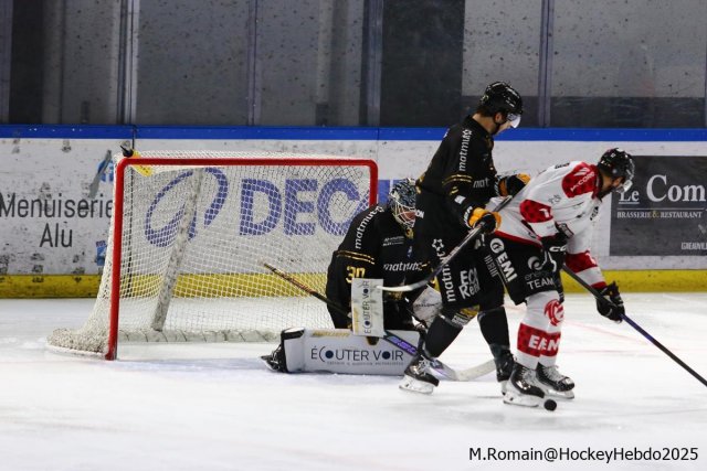 Photo hockey match Rouen - Amiens  le 10/11/2025