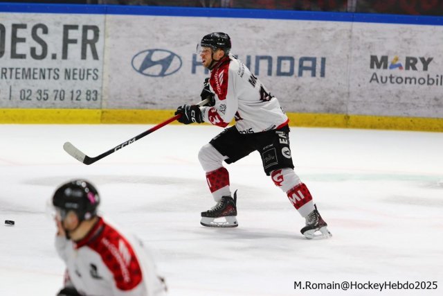Photo hockey match Rouen - Amiens  le 10/11/2025