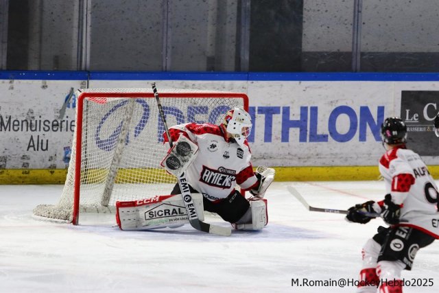 Photo hockey match Rouen - Amiens  le 10/11/2025