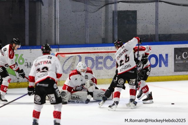 Photo hockey match Rouen - Amiens  le 10/11/2025