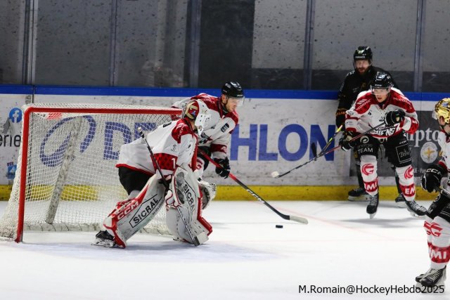 Photo hockey match Rouen - Amiens  le 10/11/2025
