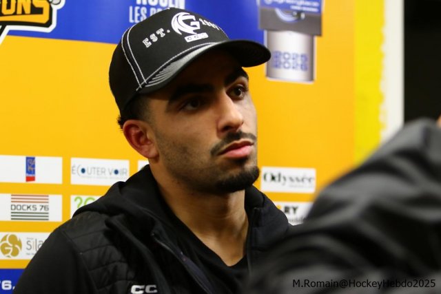 Photo hockey match Rouen - Amiens  le 10/11/2025