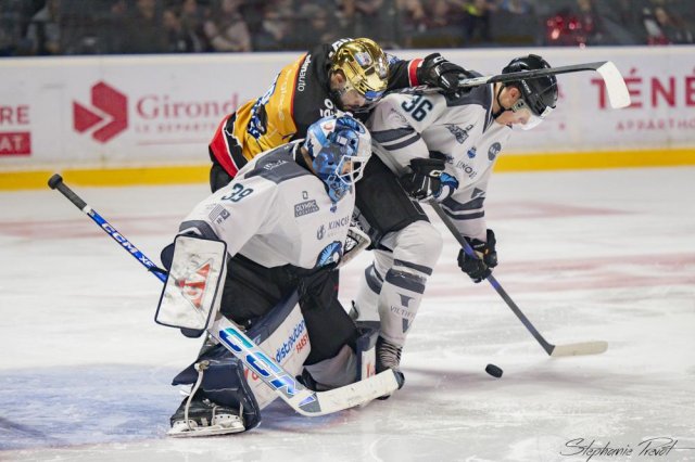 Photo hockey match Bordeaux - Marseille le 11/11/2025