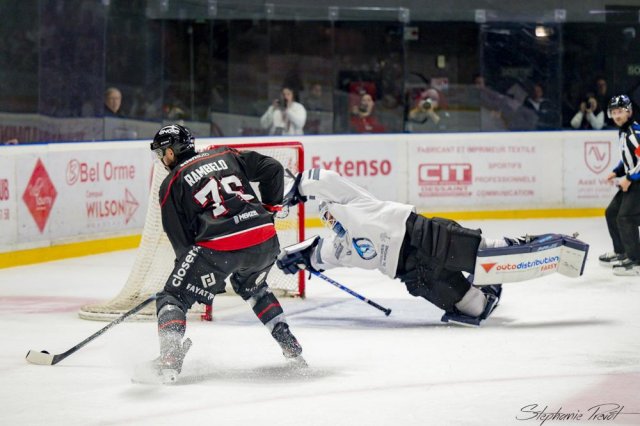 Photo hockey match Bordeaux - Marseille le 11/11/2025