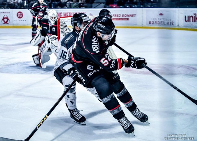 Photo hockey match Bordeaux - Marseille le 11/11/2025
