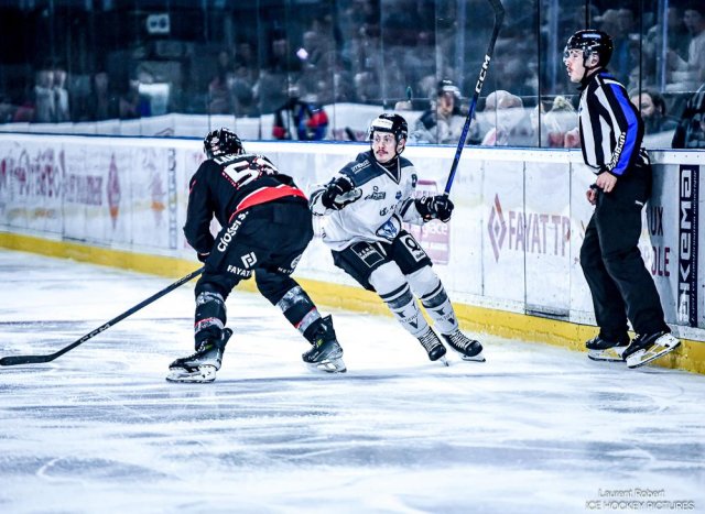 Photo hockey match Bordeaux - Marseille le 11/11/2025