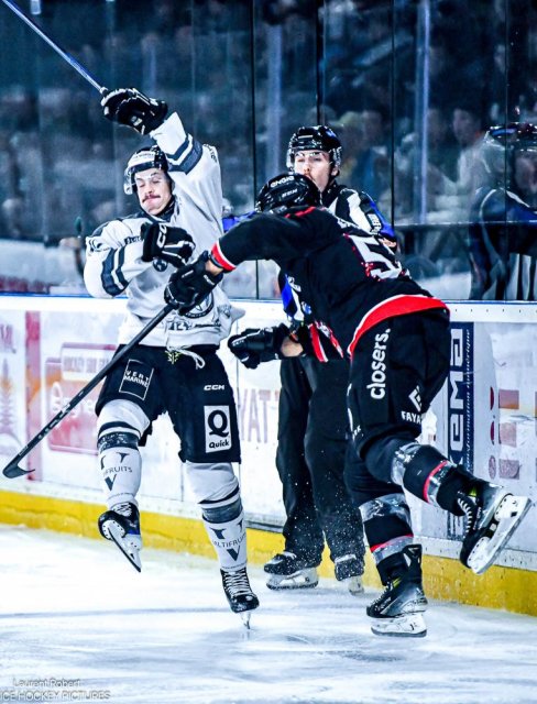 Photo hockey match Bordeaux - Marseille le 11/11/2025