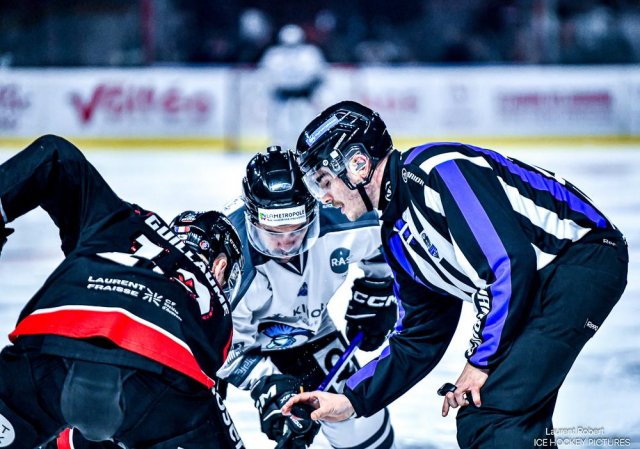Photo hockey match Bordeaux - Marseille le 11/11/2025