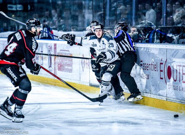 Photo hockey match Bordeaux - Marseille le 11/11/2025