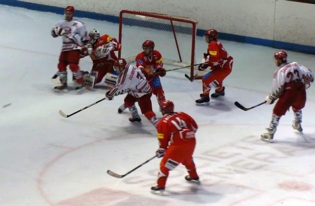 Photo hockey match Valence - Courbevoie  le 21/11/2009