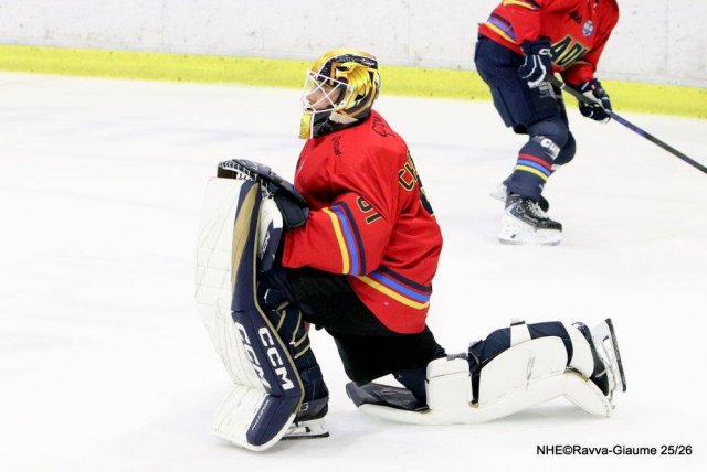 Photo hockey match Nice - Rouen le 14/11/2025