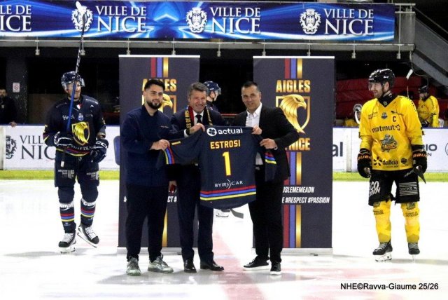 Photo hockey match Nice - Rouen le 14/11/2025