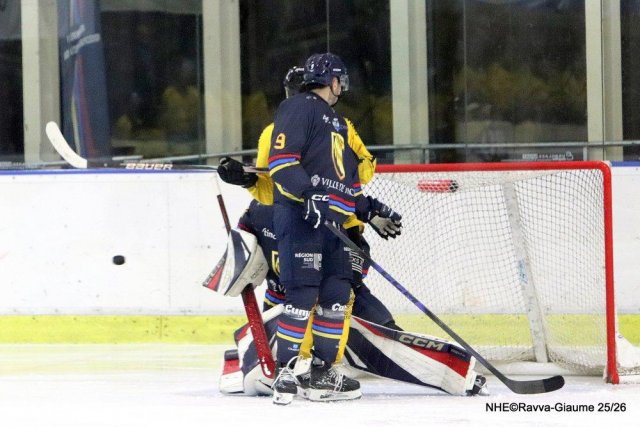 Photo hockey match Nice - Rouen le 14/11/2025