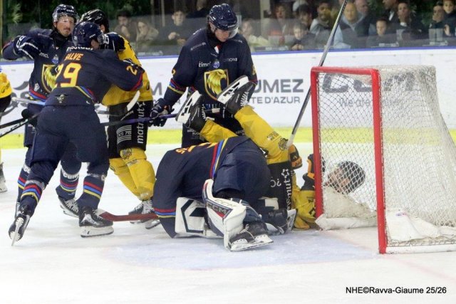 Photo hockey match Nice - Rouen le 14/11/2025