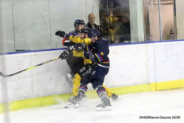 Photo hockey match Nice - Rouen le 14/11/2025
