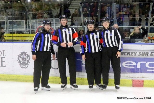 Photo hockey match Nice - Rouen le 14/11/2025