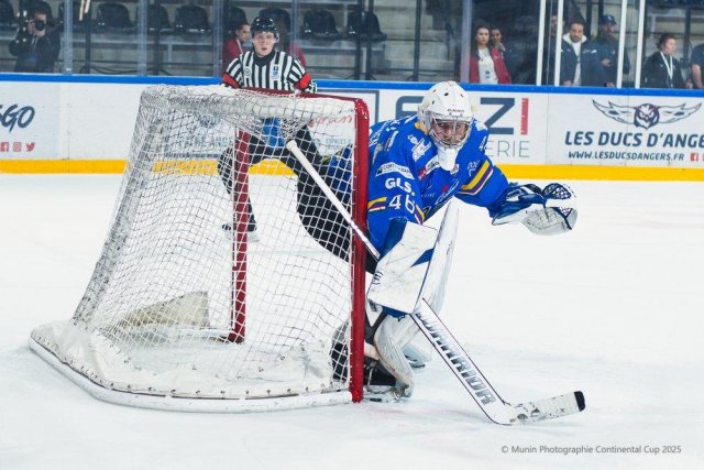 Photo hockey match Cortina d'Ampezzo - ACS Gyergyói HK  le 14/11/2025