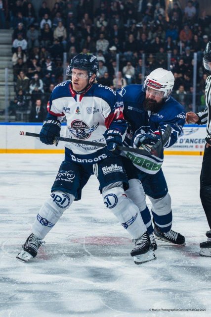 Photo hockey match HK Mogo - Angers  le 14/11/2025