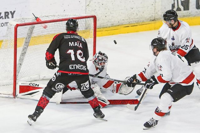 Photo hockey match Amiens  - Chamonix  le 14/11/2025