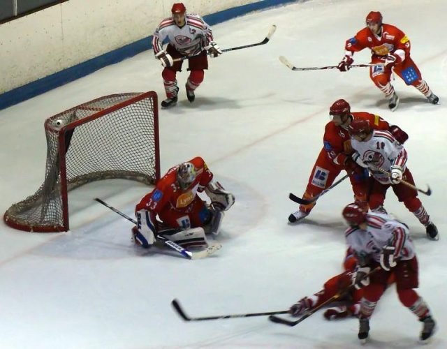 Photo hockey match Valence - Courbevoie  le 21/11/2009