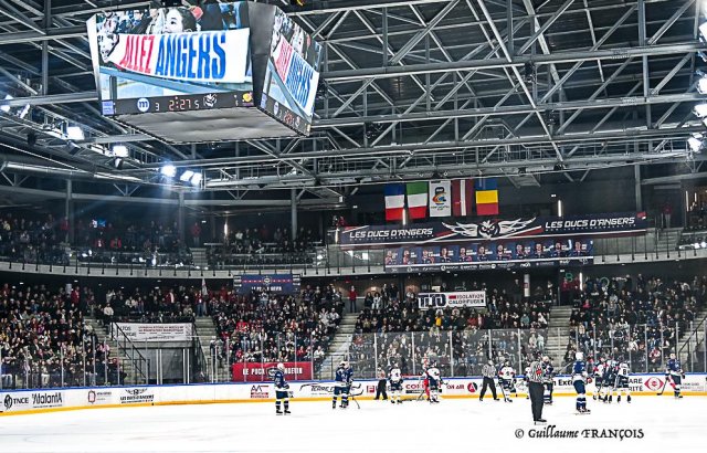 Photo hockey match HK Mogo - Angers  le 14/11/2025