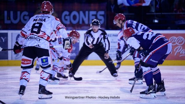 Photo hockey match Lyon - Cholet  le 15/11/2025
