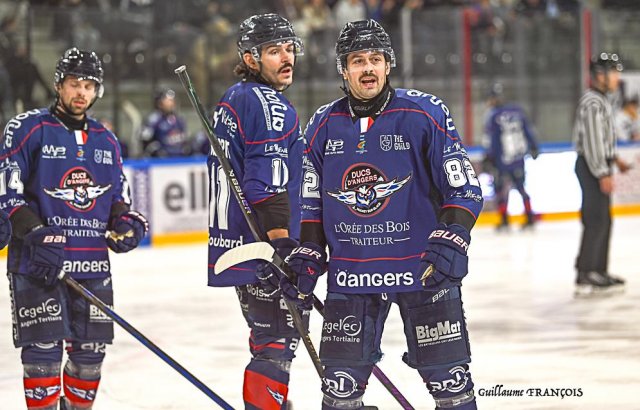 Photo hockey match Angers  - Cortina d'Ampezzo le 16/11/2025