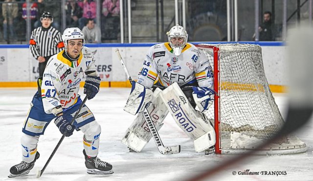 Photo hockey match Angers  - Cortina d'Ampezzo le 16/11/2025