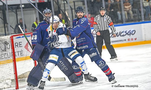 Photo hockey match Angers  - Cortina d'Ampezzo le 16/11/2025