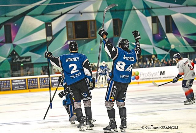 Photo hockey match Nantes - Caen  le 15/11/2025