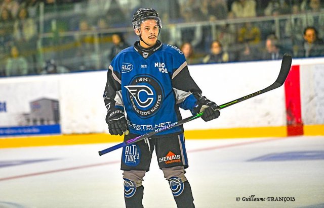 Photo hockey match Nantes - Caen  le 15/11/2025