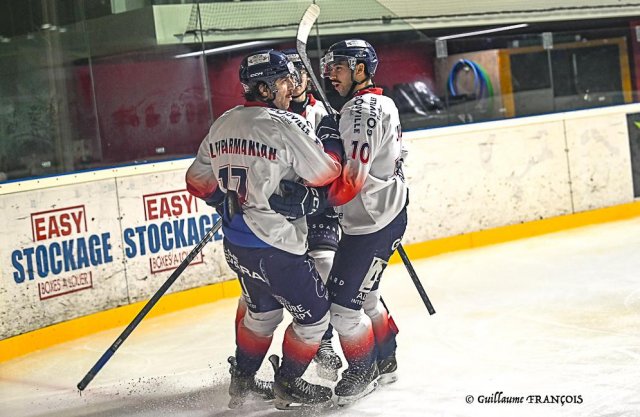 Photo hockey match Nantes - Caen  le 15/11/2025