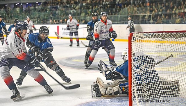 Photo hockey match Nantes - Caen  le 15/11/2025