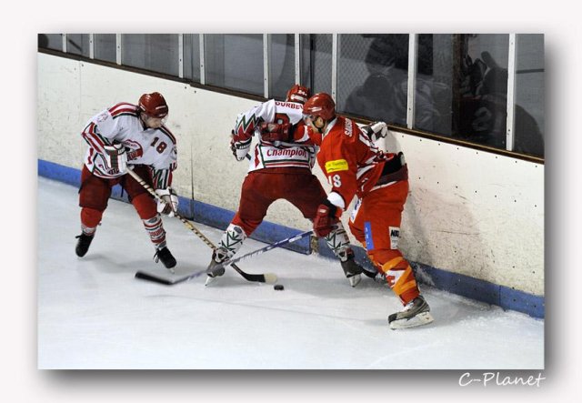 Photo hockey match Valence - Courbevoie  le 21/11/2009