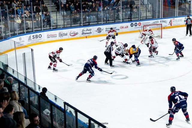 Photo hockey match Angers  - Amiens  le 19/11/2025