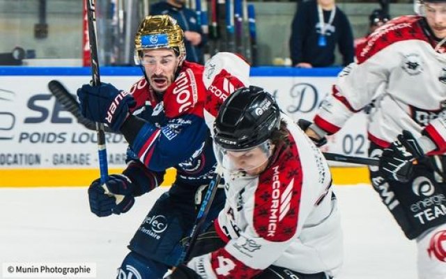 Photo hockey match Angers  - Amiens  le 19/11/2025