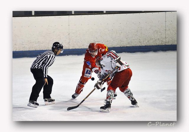 Photo hockey match Valence - Courbevoie  le 21/11/2009