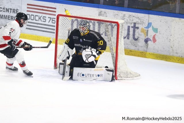 Photo hockey match Rouen - Chamonix  le 19/11/2025