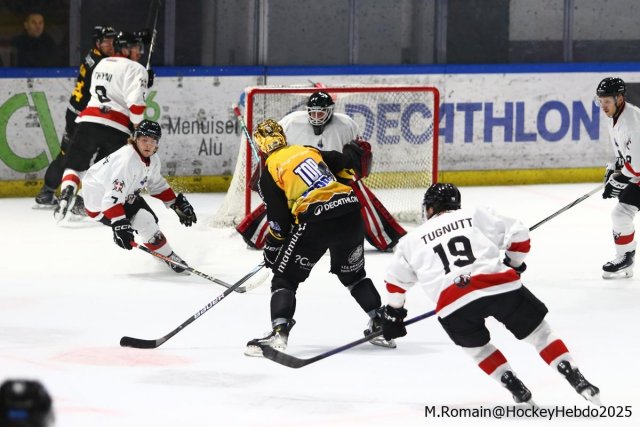 Photo hockey match Rouen - Chamonix  le 19/11/2025
