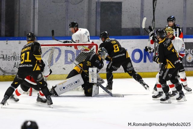 Photo hockey match Rouen - Chamonix  le 19/11/2025