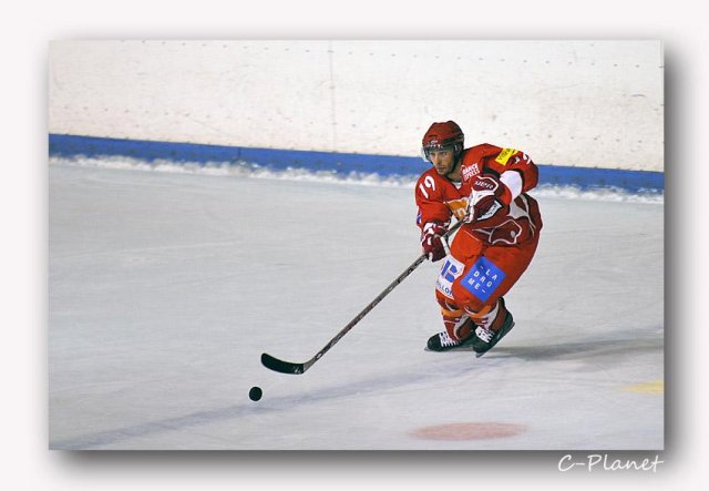 Photo hockey match Valence - Courbevoie  le 21/11/2009