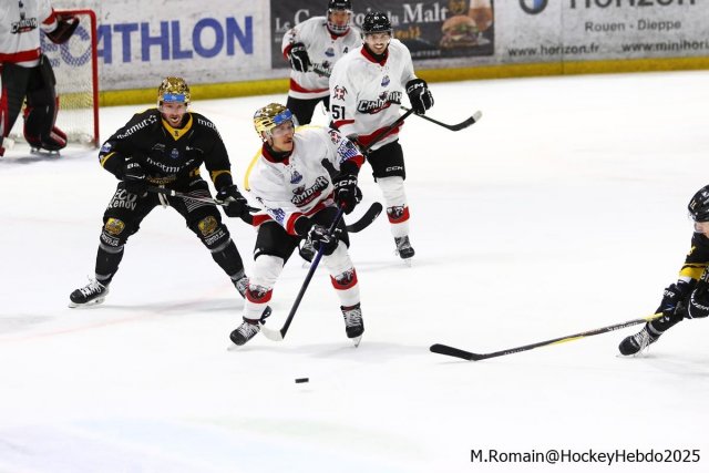Photo hockey match Rouen - Chamonix  le 19/11/2025