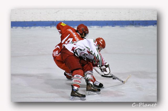 Photo hockey match Valence - Courbevoie  le 21/11/2009