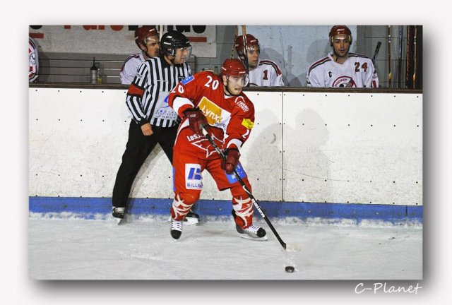 Photo hockey match Valence - Courbevoie  le 21/11/2009