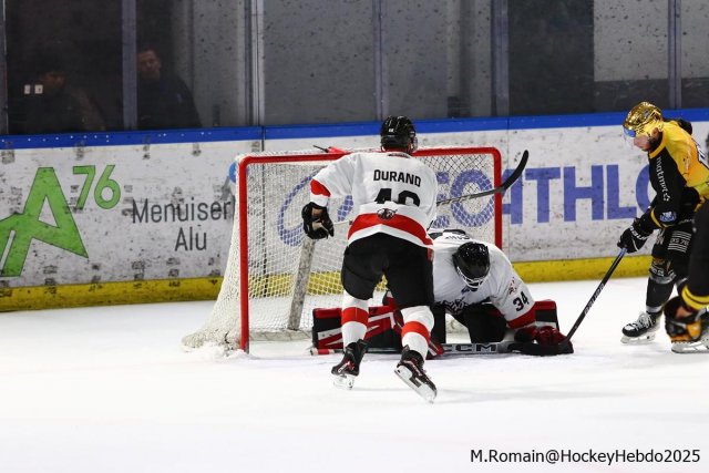Photo hockey match Rouen - Chamonix  le 19/11/2025