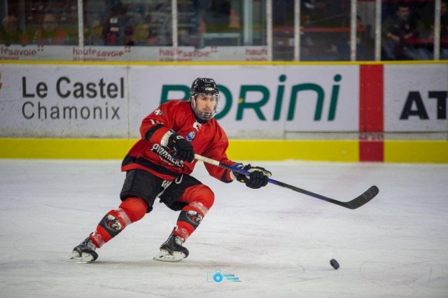 Photo hockey match Chamonix  - Angers  le 21/11/2025