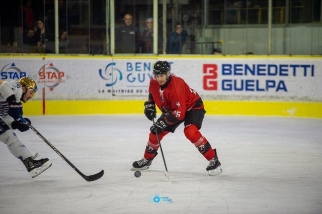 Photo hockey match Chamonix  - Angers  le 21/11/2025