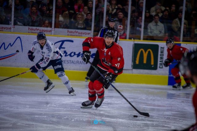Photo hockey match Chamonix  - Angers  le 21/11/2025